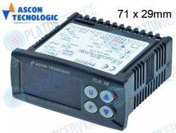 Регулятор электронный TECNOLOGIC TLK38HCR-- 71x29мм 100-240В напряжение переменный ток