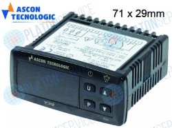 Регулятор энергии TECNOLOGIC 71x29мм 100-240В напряжение переменный ток NTC/PTC выходы реле 3