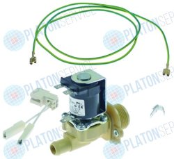 solenoid valve kit одинарн. прямой 220-240 В перем. тока 3/4" выход вход  5л/мин