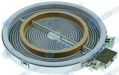 Нагреватель радиационный ? 230 2200Вт 230В контур отопления 2 В 32.5мм регулирование энергией Electrolux 4055067781