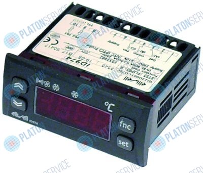 Регулятор электронный ELIWELL ID974 71x29мм 230В напряжение переменный ток NTC/PTC -55 до +150°C Eliwell ID23D00TCD700