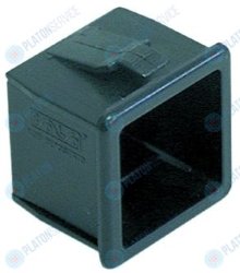 Корпус детали одинарн. 28,5x28,5мм чёрн. для нажимные кнопки 23x23 мм Electrolux 640704300