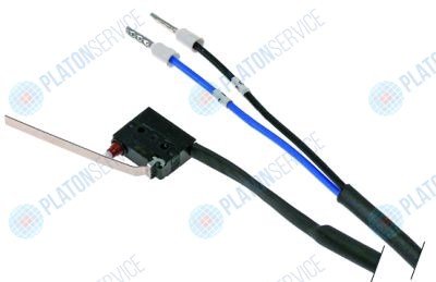 Микровключатель с рычагом 250В 1NO присоединение с кабелем Electrolux 77000762144