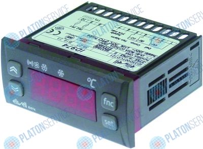 Регулятор электронный ELIWELL ID974 71x29мм 230В напряжение переменный ток NTC/PTC выходы реле 2 Eliwell ID23D00TCD721
