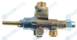 Кран газовый PEL 22S/V вход для газа M20x1,5 (труба-? 12 мм) 0 Electrolux 835861700