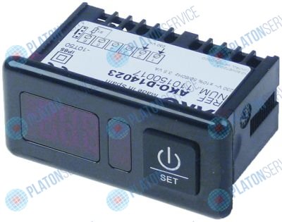 Термометр AKO D14023 71x29мм 230В напряжение переменный ток -50 до +99/+150°C