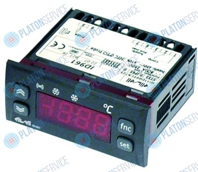 Регулятор электронный ELIWELL ID961 71x29мм 230В напряжение переменный ток NTC/PTC выходы реле 1 Eliwell ID11D00TCA725