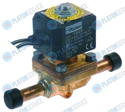 Клапан электромагнитный VE-145 230В p max 10бар 0-10 8 PARKER прямой Icematic I-19863031/0