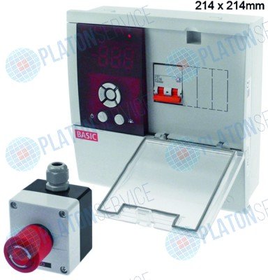 Регулятор электронный AKO AKO-15646 214x214мм 230В напряжение переменный ток NTC выходы реле 5