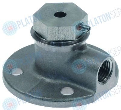 Фланец для крепления с уплотнителем для распылителя-коромысла подходит для LAINOX