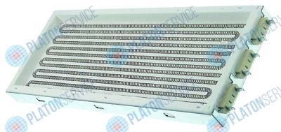 Нагреватель радиационный прямоугольн. 2700Вт 230В Д 410мм Ш 165мм контур отопления 3 соединения 3x 2 Electrolux 4755