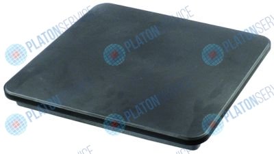 Конфорка размеры 350x400мм 4500Вт 380В с кромкой Electrolux 77018001431