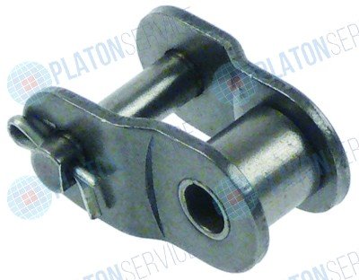 Полузвено цепи одинарн. DIN/ISO 10 B-1 деление  5/8"