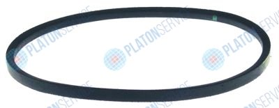 Ремень клиновый ширина ремня 13мм Д 1320мм В 8мм КОД A52 профиль