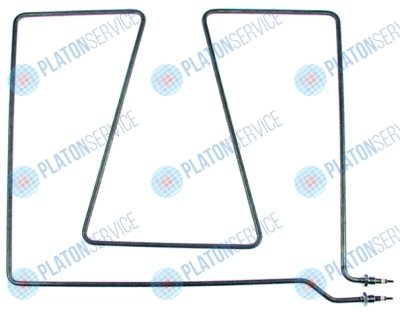 Элемент нагревательный  2000Вт 230В контур отопления 1 Д 554мм Ш 508мм Д1  55мм