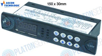 Регулятор электронный TECNOLOGIC TLW24 150x30мм 100-240В напряжение переменный ток NTC/PTC