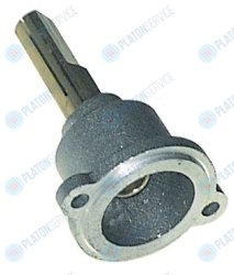 Передняя часть газового крана ? ось 10x8мм длина оси 35/17мм сверху/снизу подходит для PEL23S Electrolux 59853