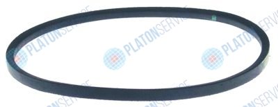 Ремень клиновый ширина ремня 13мм Д 1422мм В 8мм КОД A56 профиль