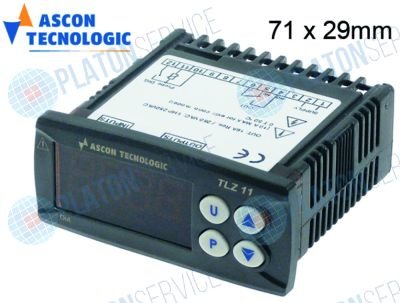 Регулятор электронный TECNOLOGIC TLZ11HS----P 71x29мм 100-240В напряжение переменный ток
