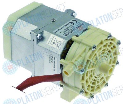 Насос ? вход 15 мм ? выход 13 мм R63.T33 PRS 400В 50Гц фазы 3 0.3кВт Д 185мм