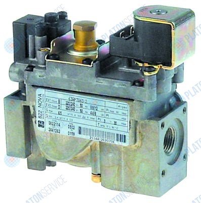 Вентиль газовый  SIT 230В 50Гц вход для газа 1/2" выход для газа 1/2" соединение с термоэлементом  -