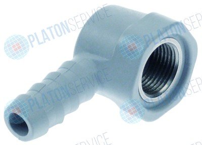Патрубок угловой3/8''G 3003129