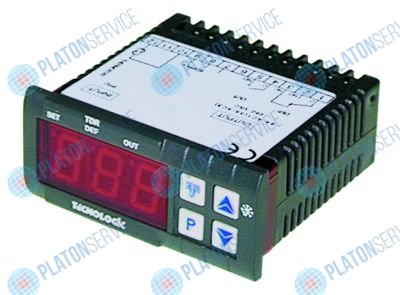 Регулятор электронный TECNOLOGIC TDR 21P 71x29мм 12В напряжение перем. тока/пост. тока NTC/PTC