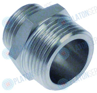 Переходник CNS резьба 1/2" - 3/4" кол-во в уп-вке 1штук Д1  27мм
