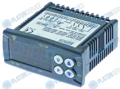Регулятор электронный TECNOLOGIC TLY29F 71x29мм 12В напряжение перем. тока/пост. тока NTC/PTC