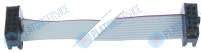 Кабель плоский ленточный 10 Д 1200мм тип штекера 2х-рядный кодирован.