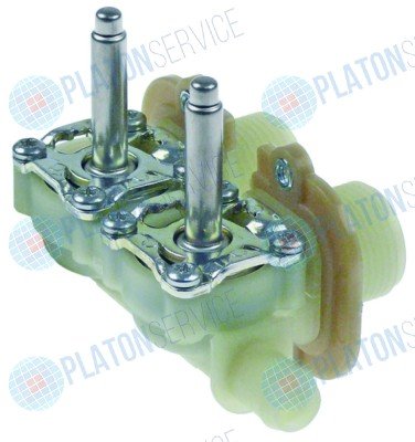 Корпус электромагнитного клапана двойн. прямой 3/4" выход DN10 темп. макс. 90°C 113127