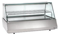 Холодильная витрина 3/1 GN, с прямым фронтальным стеклом.