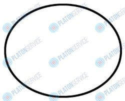 Уплотнитель крышки насоса EPDM толщина материала  3.5мм внутр.? 171мм