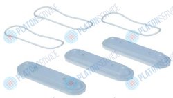 Набор колпачков для жиклёров для льдогенератора из 3х частей Д 110мм Ш 30мм В 12мм Electrolux 86564