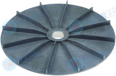 Крыльчатка вентилятора для охлаждения мотора внеш. ? 180мм В 20мм внутр.? 20мм RATIONAL 3001.0803