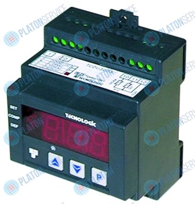 Регулятор электронный TECNOLOGIC 84x70мм 100-240В напряжение переменный ток NTC/PTC выходы реле 4