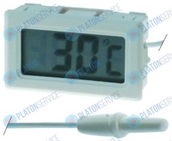 Термометр TPM-10 46x26,6мм фронтальные размеры 48x29мм