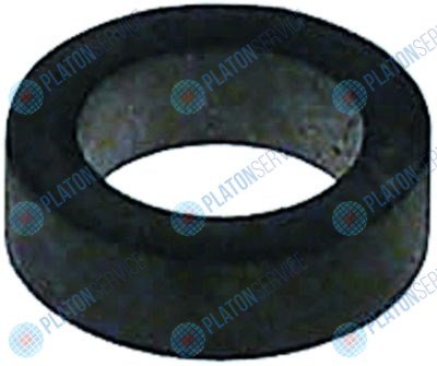 Уплотнитель плоский резина внеш. ? 14.5мм внутр.? 7мм толщина материала ...