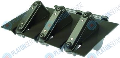 Система распылительная Д 273мм Ш 147мм дюзы 6 комплект для льдогенератора Electrolux 0KR740