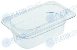 Ёмкость  гастрономическая поликарбонат GN 1/9 Г 65мм