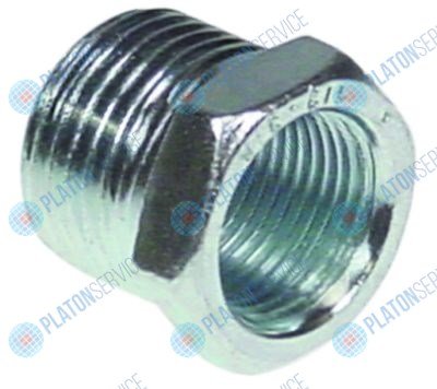 Вывод сталь оцинкованная резьба 3/8" -1/2"