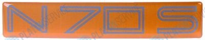Табличка типовая N70S Д 100мм Ш 19мм самоклеющ. Icematic I-25740070/0