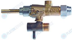 Кран газовый альтернатива EGA GPEL20R с выходом для трубы Electrolux 700201003