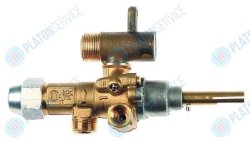 Кран газовый альтернатива EGA GPEL21R с выходом для трубы Electrolux 700231552
