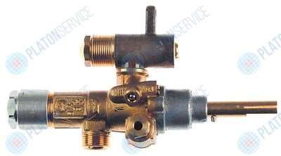 Кран газовый альтернатива EGA GPEL21D с выходом для дюзы  (с дюзой) Electrolux 700231555