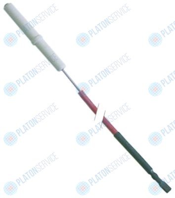 Электрод зажигания Д1 ? 7 Д2 ? 8.5 присоединение F2,8x0,8 длина провода 550мм Silko 9300542