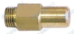 Жиклёр газовый резьба M10x1 ширина зева ключа 11 ? отверстия 2.3мм внутри заострён.