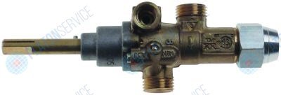 Кран газовый PEL 21S вход для газа M16x1,5 (труба-? 10 мм) 0 Electrolux 4282