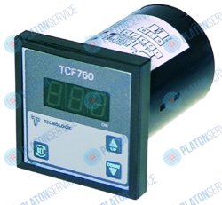 Регулятор электронный TECNOLOGIC TCF 760TDD 230В напряжение переменный ток TC/J выходы реле 1 реле