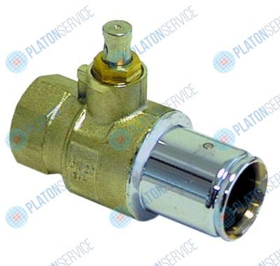 Кран спускной без ручки резьба 3/4" IG Electrolux 5667